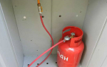 Подключение баллона к газовой плите