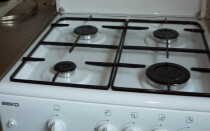 Определяем температуру на газовой плите