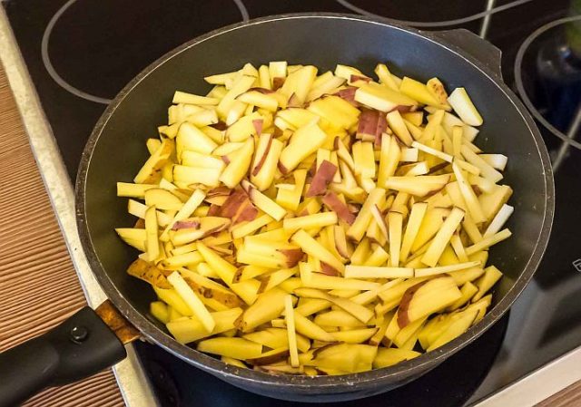 Жарка картофеля