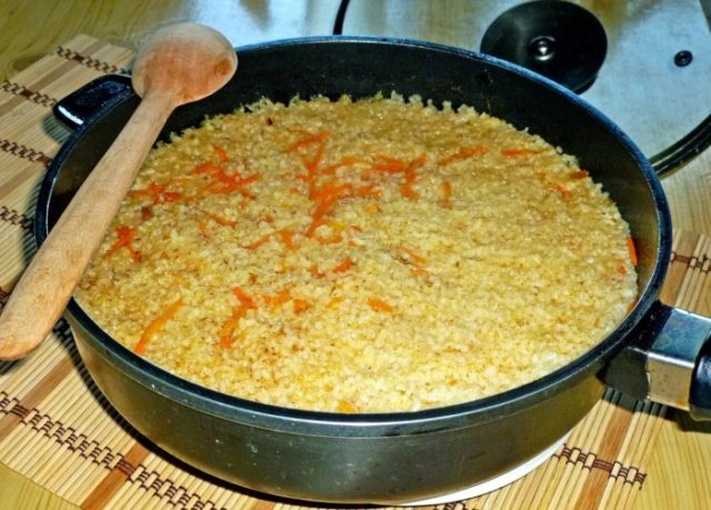 Плов всковороде