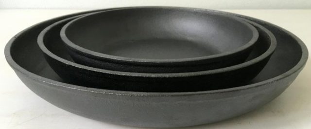 Чугунные сковородки круглые