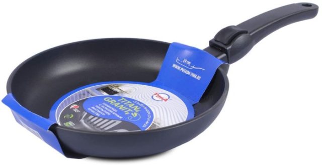 Титаново-керамическая сковородка